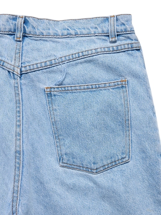 Image number 4 showing, 1990s GapVintage Women's Long Denim Shorts — 13/14