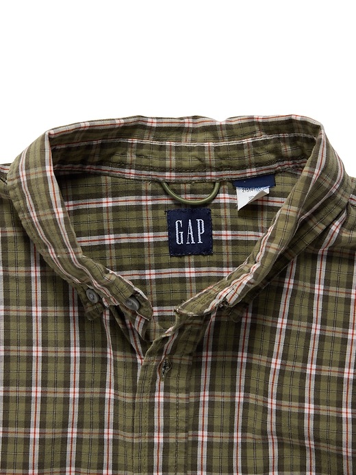 2001 GapVintage Men's Checkered Shirt — S | Gap