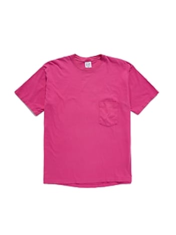 1990s GapVintage Men's Pink Pocket T-Shirt — M