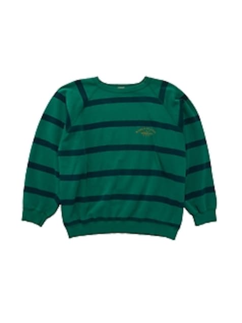 1980s GapVintage Men's Stripe Sweatshirt — XL