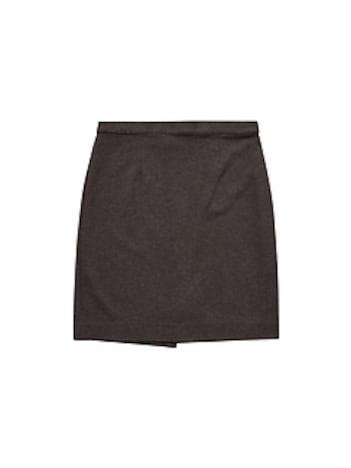 1990s GapVintage Women's Herringbone Wool Pencil Skirt — 10
