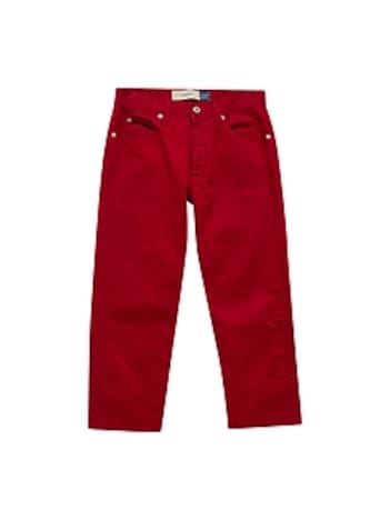1990s GapVintage Women's Red Capri Pants — 2