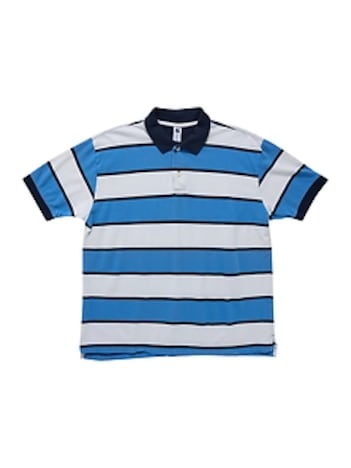 2008 GapVintage Men's Stripe Polo Shirt — XL