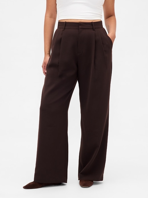 Image number 2 showing, Curvy 365 High Rise Pleated Trousers