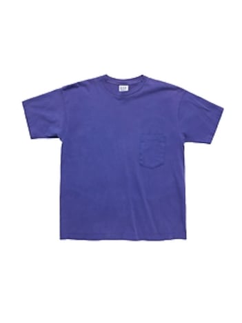 1990s GapVintage Men's Purple Pocket T-Shirt — M