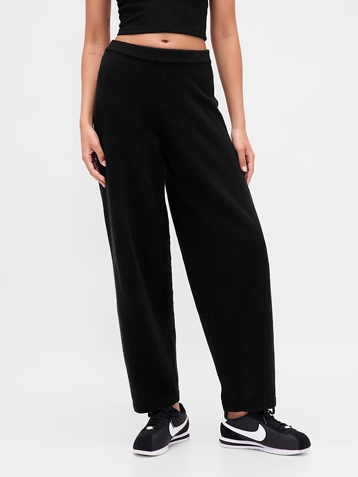 Image number 2 showing, CashSoft Barrel Sweater Pants