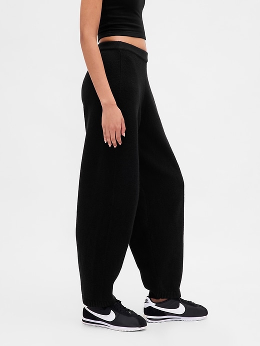 Image number 3 showing, CashSoft Barrel Sweater Pants