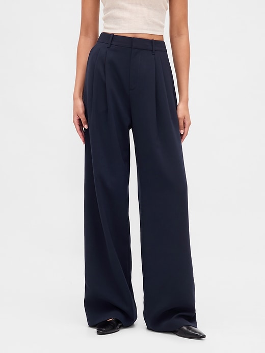Image number 2 showing, 365 High Rise Pleated Trousers