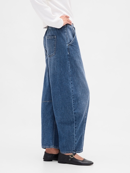 Image number 3 showing, Mid Rise UltraSoft Easy Horseshoe Jeans