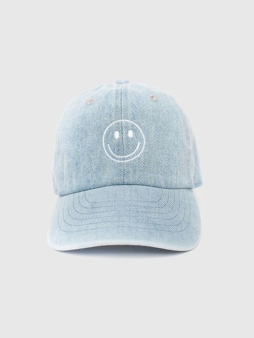 Image number 2 showing, Rey to Z Kids and Toddler Smiley Face Hat