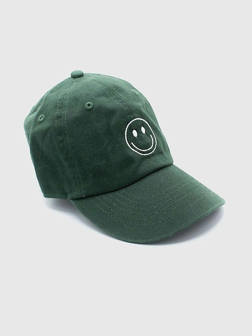 Image number 1 showing, Rey to Z Kids and Toddler Smiley Face Hat