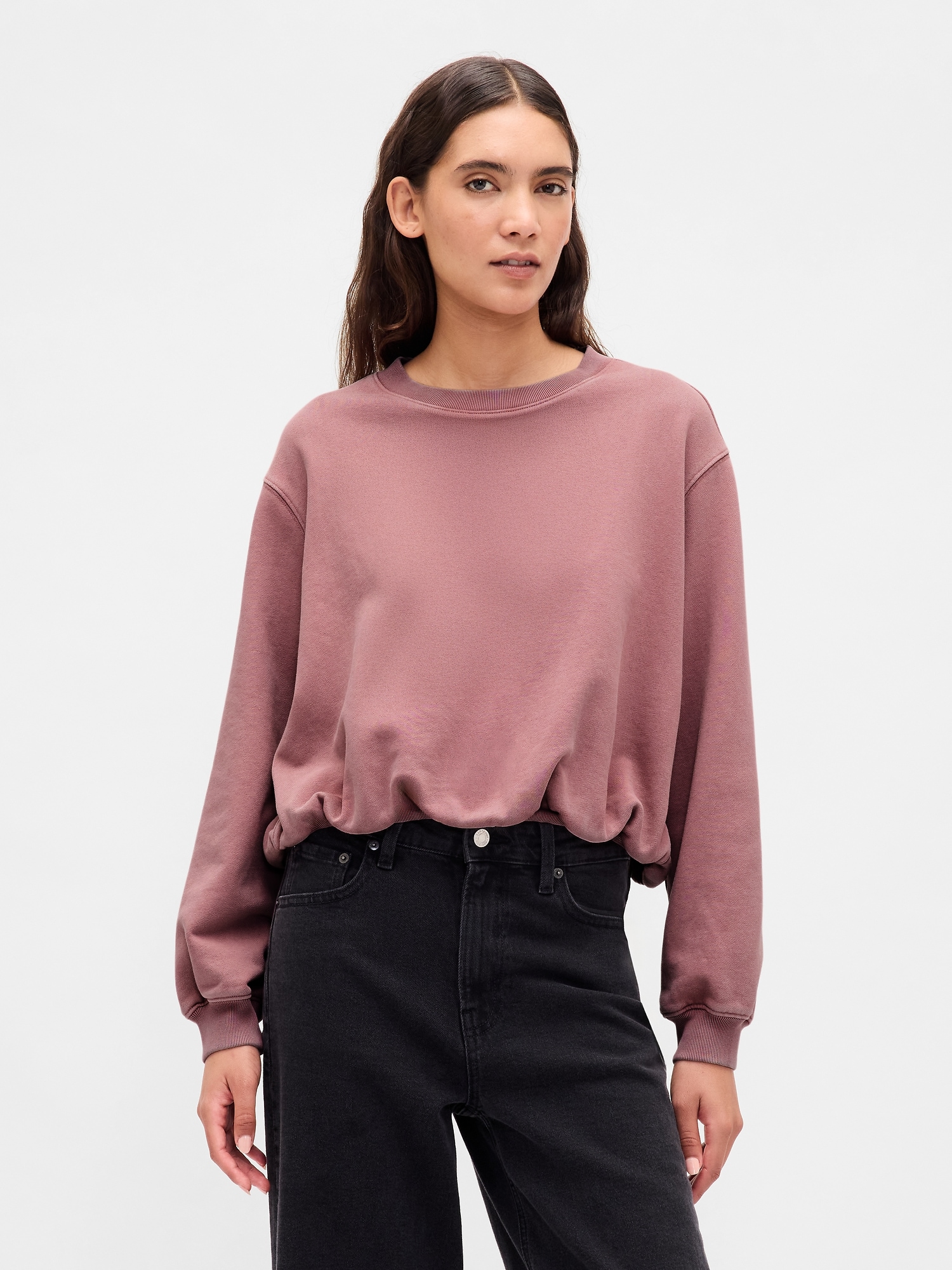 Gap Heavyweight French Terry Bubble Sweatshirt