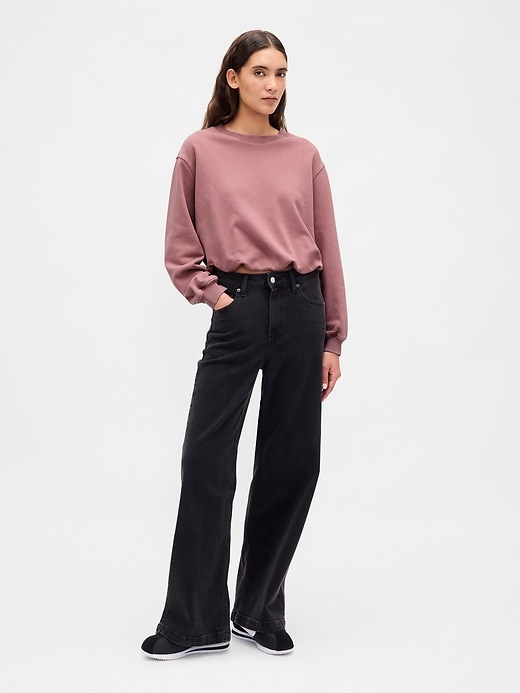 Image number 2 showing, Heavyweight French Terry Bubble Sweatshirt