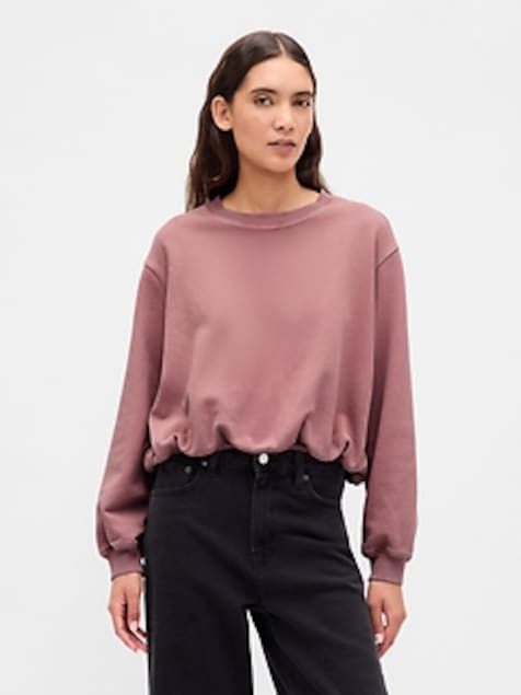 Heavyweight French Terry Bubble Sweatshirt
