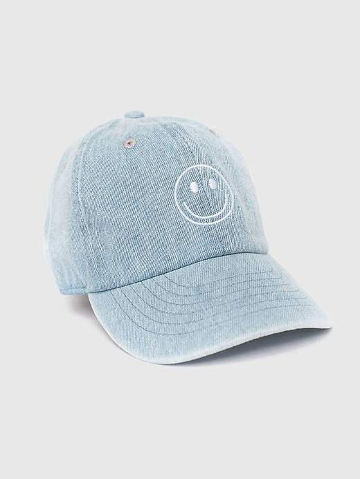 Image number 1 showing, Rey to Z Kids and Toddler Smiley Face Hat