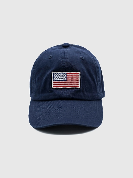 Image number 2 showing, Rey to Z Kids and Toddler Flag Baseball Hat