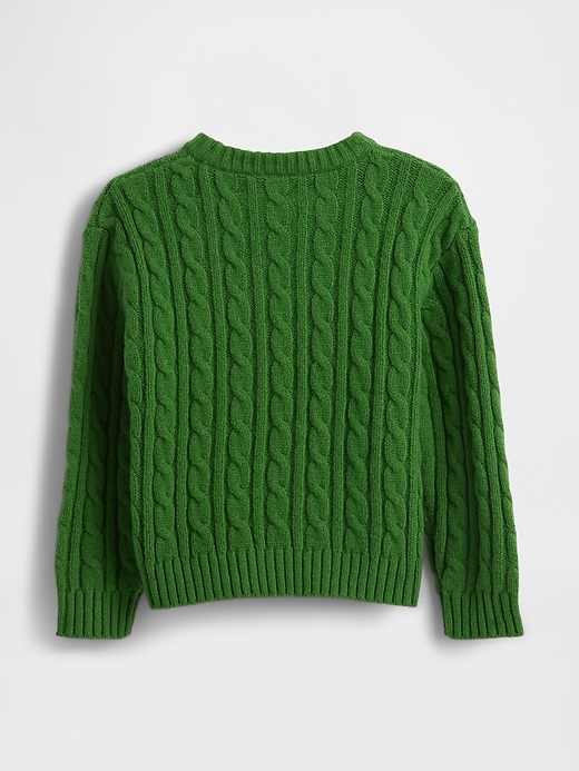 Image number 2 showing, Baby & Toddler CashSoft Cable-Knit Sweater