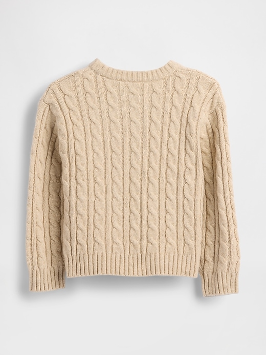 Image number 2 showing, Baby & Toddler CashSoft Cable-Knit Sweater
