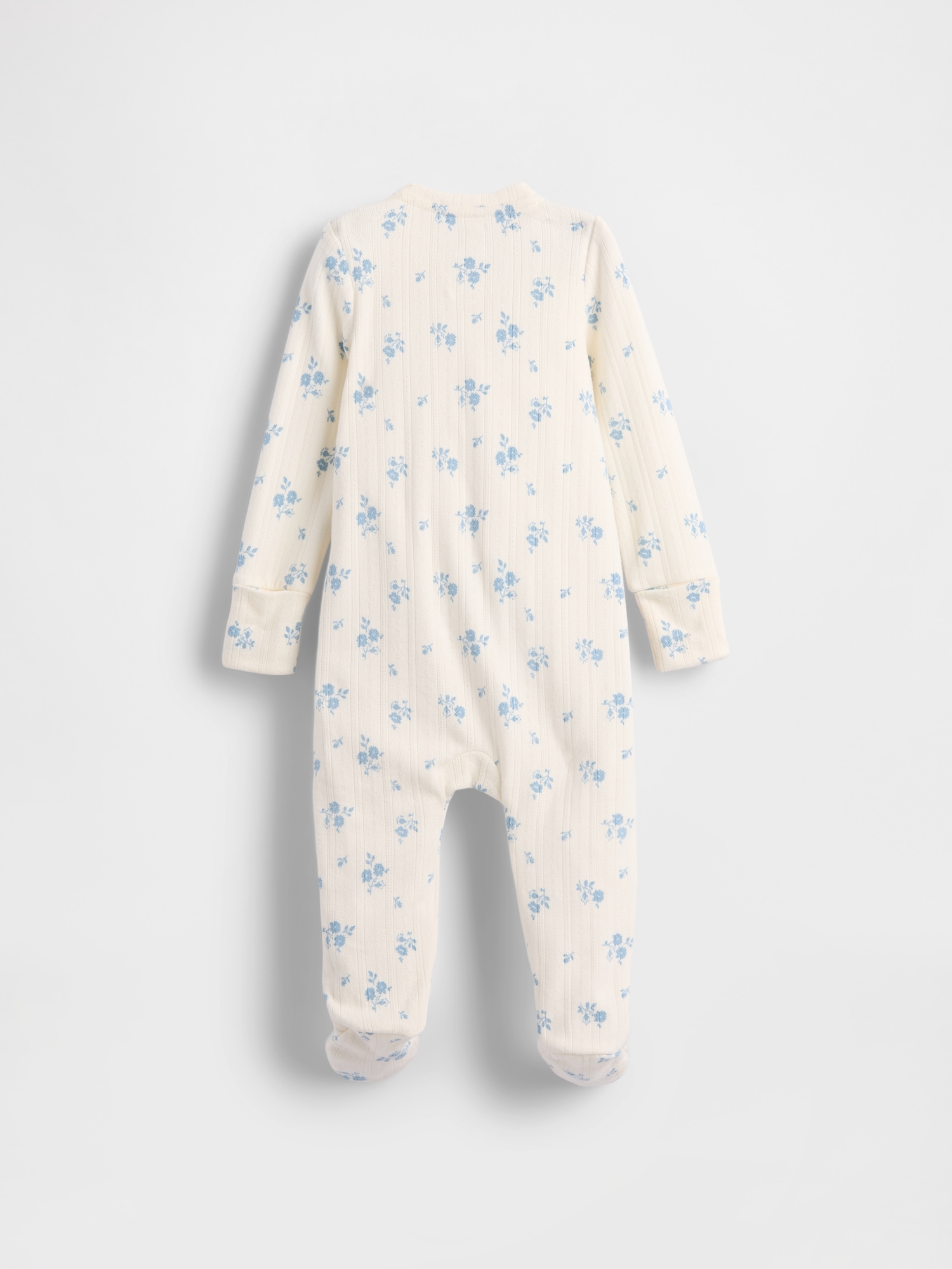 Baby Softspun Pointelle Footed One-Piece