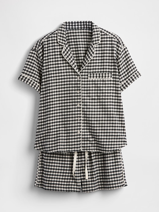 Image number 5 showing, Softest Flannel PJ Short Set