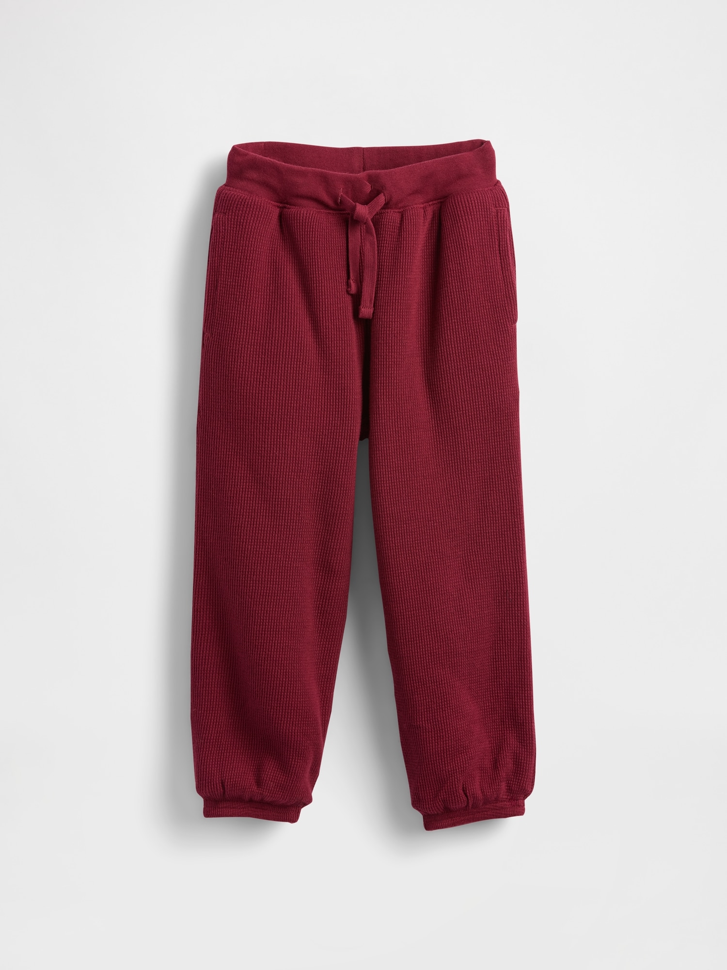 Baby & Toddler Sherpa-Lined Thermal Joggers - Red Delicious