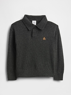 Baby & Toddler CashSoft Polo Sweater