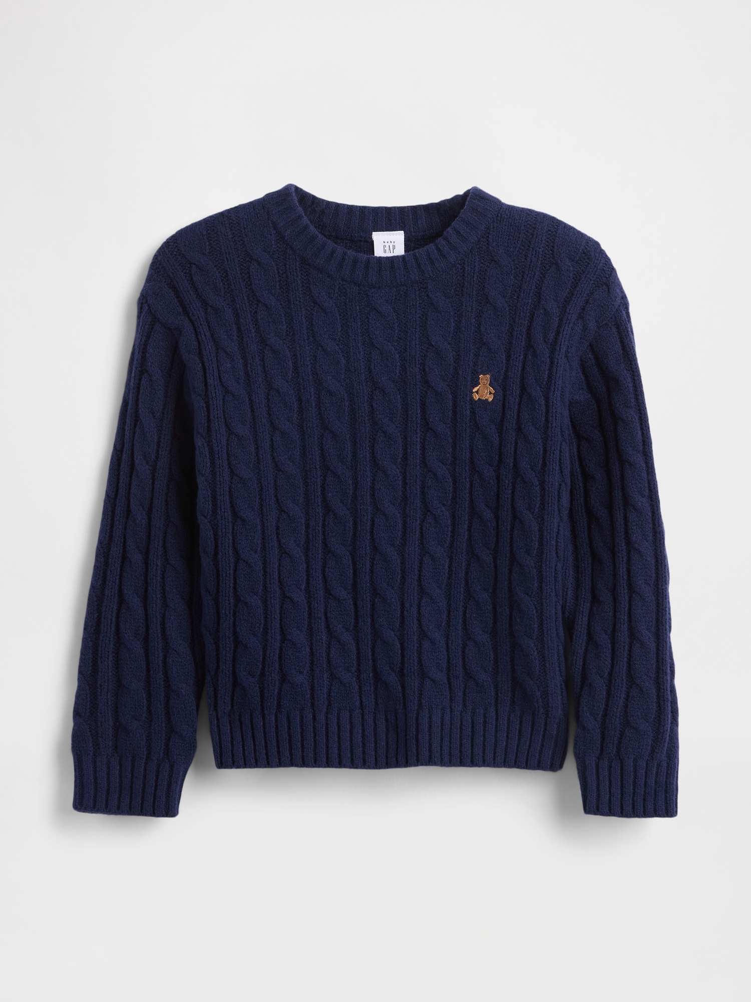 Baby & Toddler CashSoft Cable-Knit Sweater - New Navy