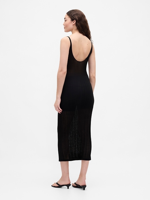Image number 2 showing, Gap × BÉIS Sheer Midi Dress