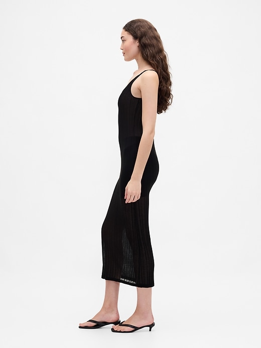 Image number 3 showing, Gap × BÉIS Sheer Midi Dress