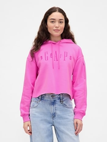 Gap × BÉIS Oversized Crop Hoodie