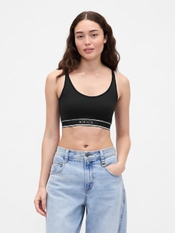 Gap × BÉIS Seamless Logo Sports Bra