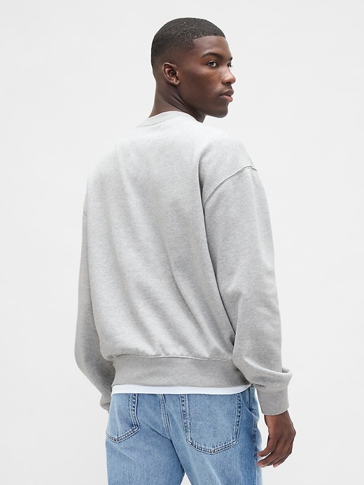 Image number 3 showing, Heavyweight Oversized Logo Sweatshirt