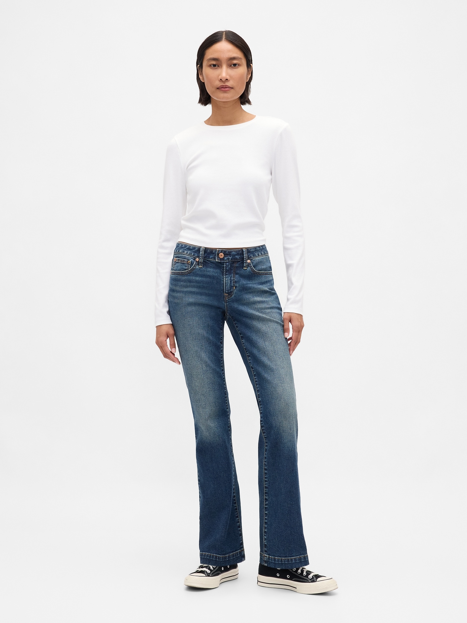 Gap Low Rise Long & Lean Jeans