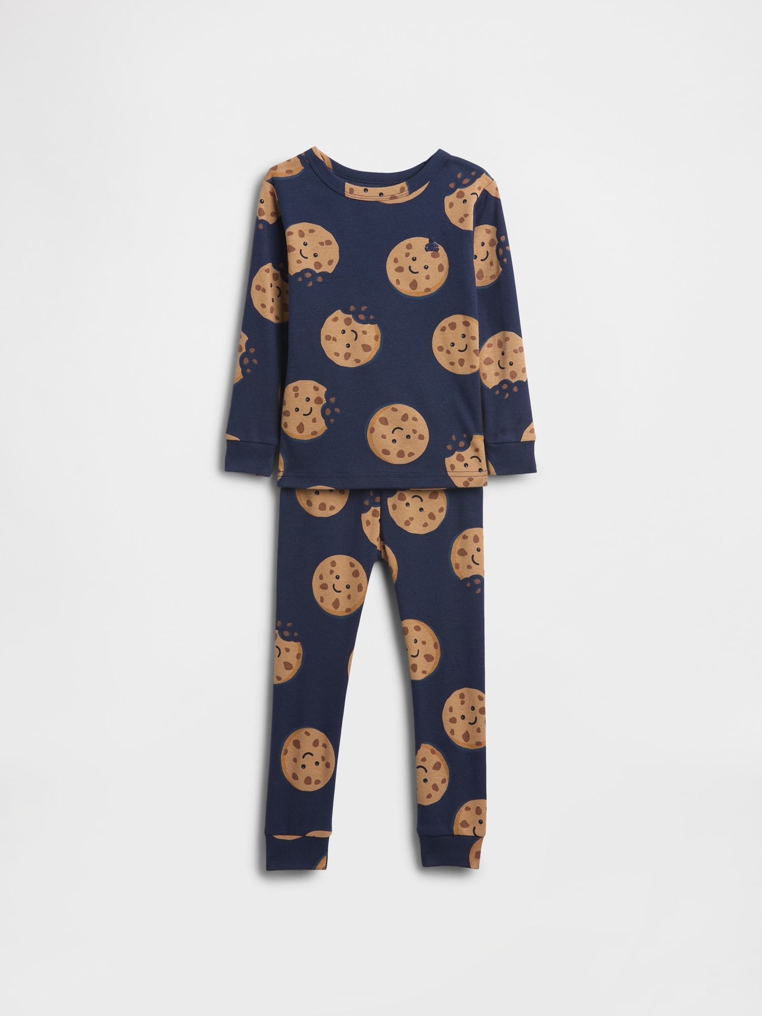 Gap Kids' Baby & Toddler Organic Brushed Cotton Pj Set In Blue