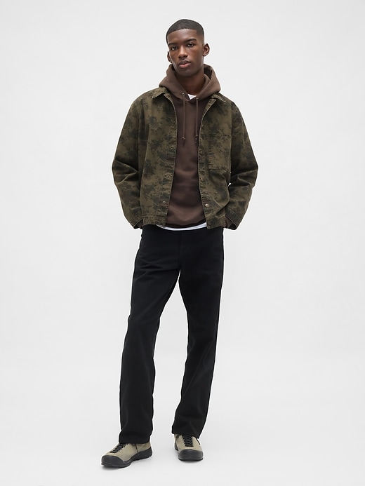 Image number 2 showing, Floral Canvas Denim Overshirt