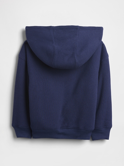 Image number 2 showing, Baby & Toddler Sherpa-Lined Thermal Zip Hoodie