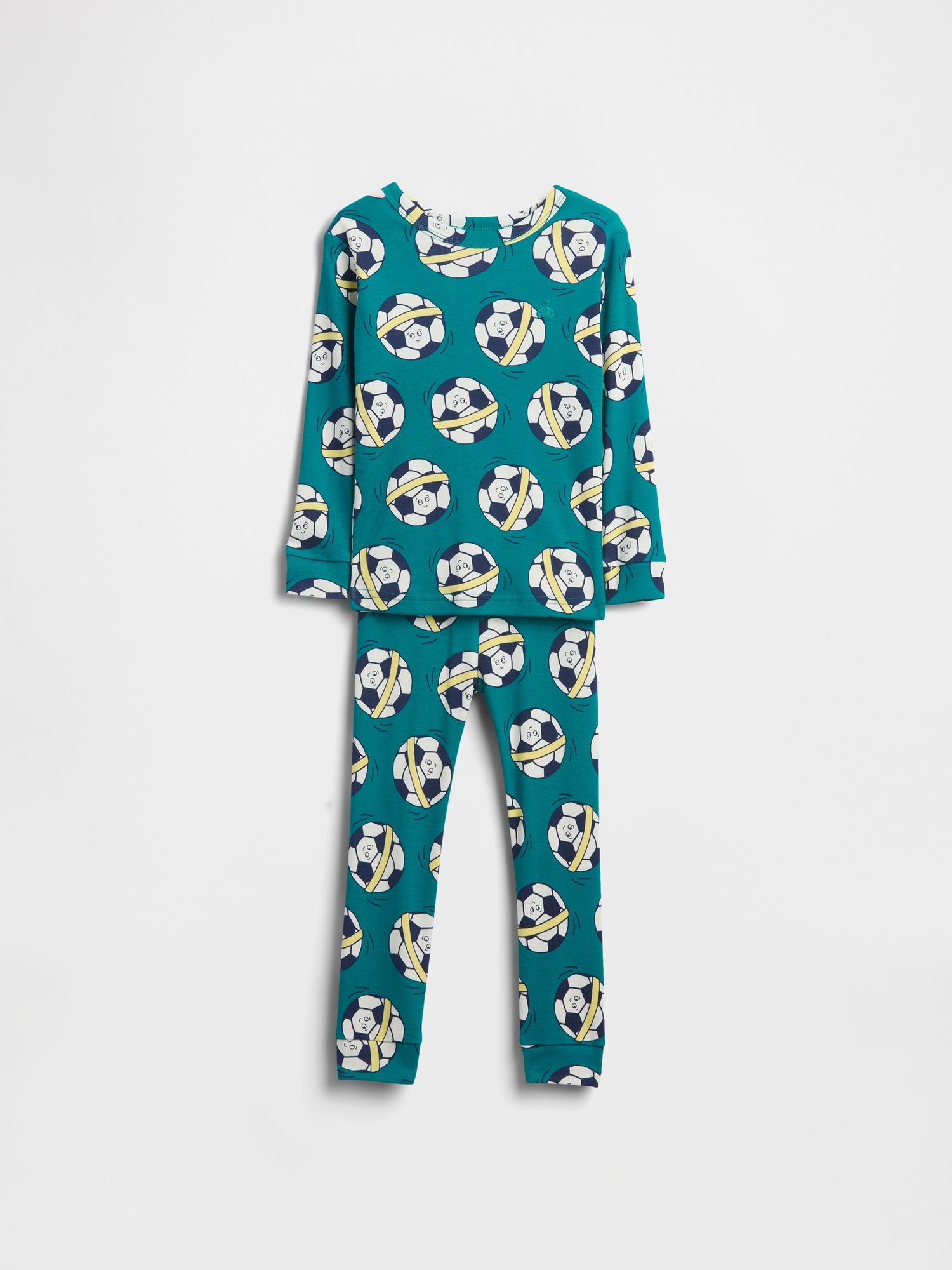 Gap Kids' Baby & Toddler Organic Brushed Cotton Pj Set In Blue