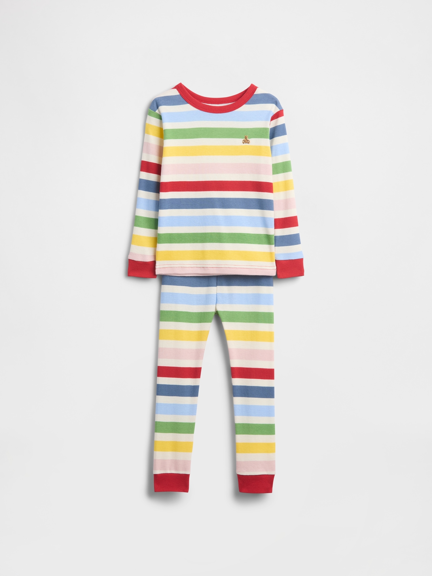 Gap Kids' Baby & Toddler Organic Brushed Cotton Pj Set In Multi