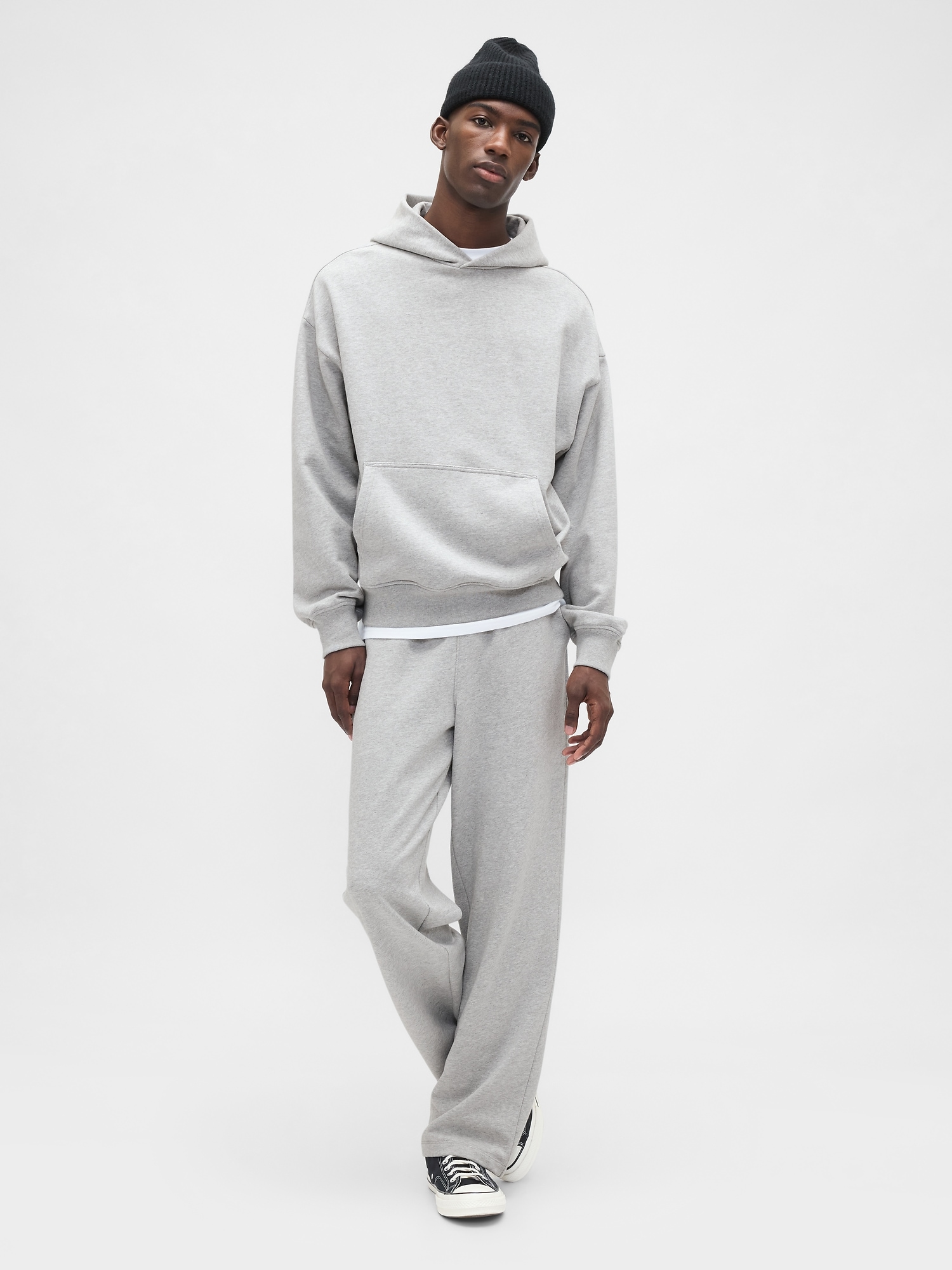 Gap Heavyweight Relaxed Sweatpants In Gray