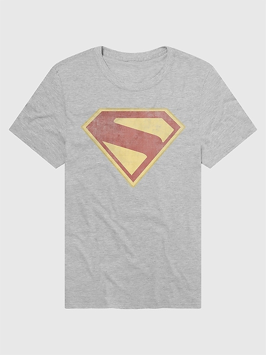 Image number 1 showing, Superman Distressed Graphic T-Shirt