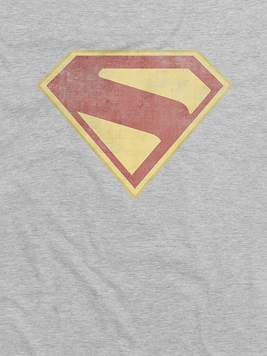 Image number 3 showing, Superman Distressed Graphic T-Shirt