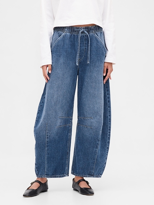 Image number 2 showing, Mid Rise UltraSoft Easy Horseshoe Jeans