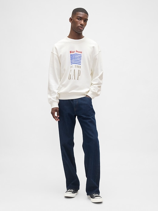 Heavyweight French Terry Oversized Logo Sweatshirt