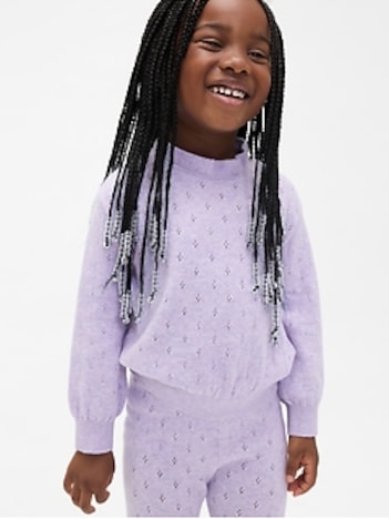 Baby & Toddler CashSoft Pointelle Sweater