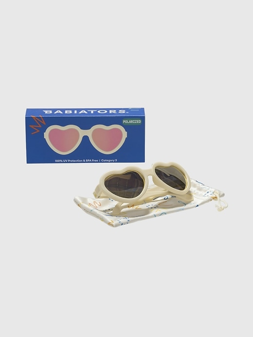 Image number 3 showing, Babiators Polarized Toddler and Kid Heart Sunglasses