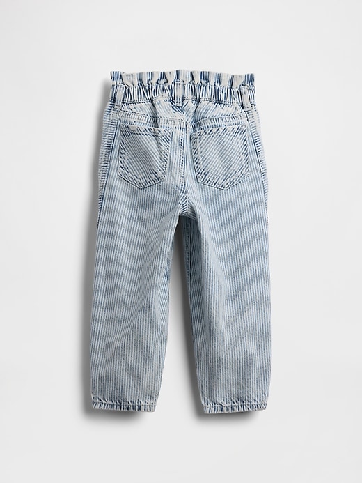 Image number 2 showing, Baby & Toddler Denim Stripe Horseshoe Jeans