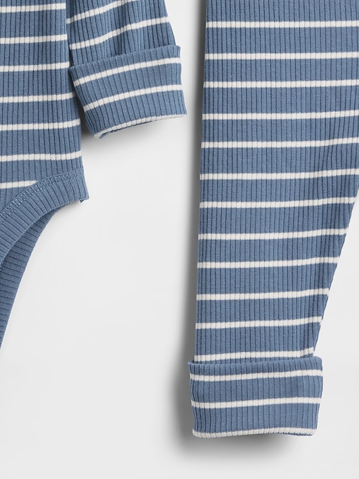 Image number 4 showing, Baby Grow-With-Me TinyRib Outfit Set