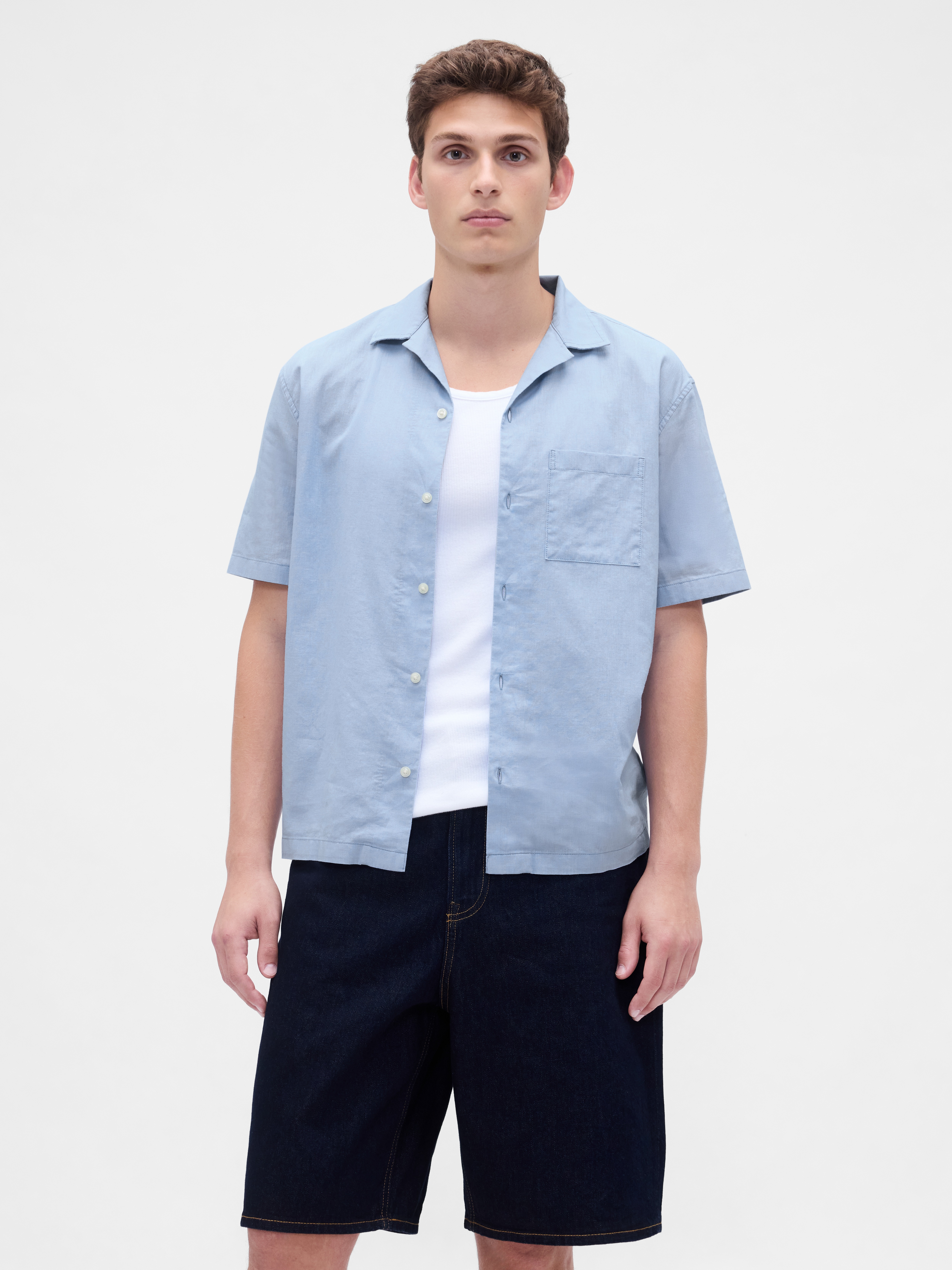 Linen-Cotton Shirt