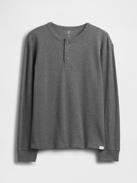 Kids Relaxed Henley T-Shirt