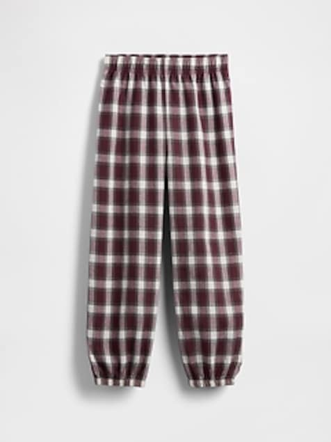 Kids Recycled Flannel PJ Joggers